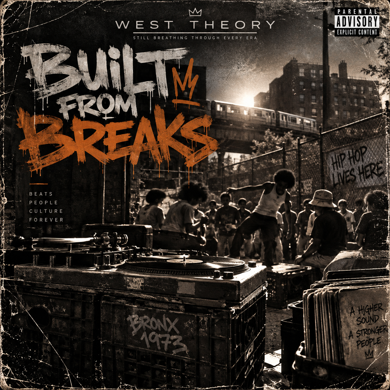 WEST THEORY - Built From Breaks album cover